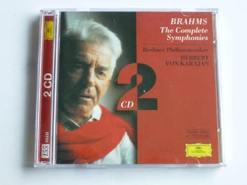 Brahms - The Complete Symphonies / Herbert von Karajan (2 CD, Ophalen of Verzenden, Zo goed als nieuw