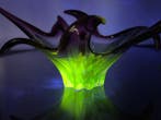 Vaas - Uraniumglas - Tafelstuk Ouraline