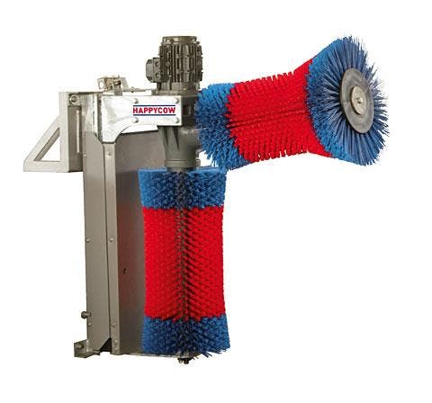 HappyCow dubbele elektrische koeborstel DUO, Zakelijke goederen, Agrarisch | Werktuigen, Ophalen of Verzenden