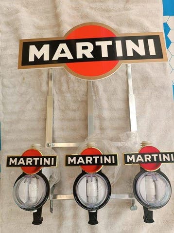 Doseur voor bar Martini - Reclamebord - Metaal