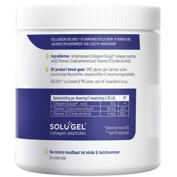 Vitakruid 99% puur Collageen Solugel® Poeder Tropical -, Ophalen of Verzenden, Nieuw, Overige typen