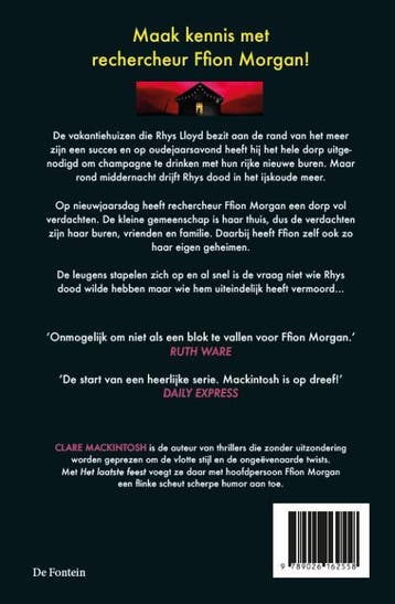 Het laatste feest / Rechercheur Morgan / 1 - Clare, Verzenden, Gelezen, Clare Mackintosh