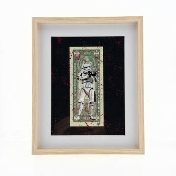 WhyCreationz (XX-XXI) - Starwars x StormTrooper DollarArt, Antiek en Kunst