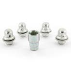 H&R Wielslotenset M12x1.50 vlak - 4 slotmoeren incl. adapter, Verzenden, Nieuw