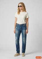 MUD Jeans Jeans Dames maat W24 / L29 Blauw Vintage, Ophalen of Verzenden, Nieuw
