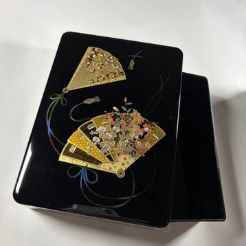 Yamanaka-Nuri - Doos - urushi-lak - Yamanaka lakwerk Fuba