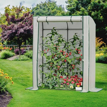 Kleine Folie Kas voor Tomaten en Planten - 128x70x170 cm met, Verzenden, Nieuw