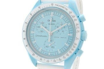 Swatch - Omega x Swatch MoonSwatch - Mission to Uranus -, Sieraden, Tassen en Uiterlijk, Horloges | Heren, Nieuw