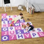 Puzzle mat 1cm dik foam Letters 1.89x1.89 mtr, Verzenden, Nieuw