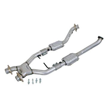 BBK 96-98 Mustang 4.6 Cobra High Flow X Pipe With Catalytic, Auto-onderdelen, Uitlaatsystemen, Ophalen of Verzenden, Nieuw