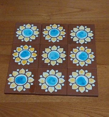 Italiaans design Tegel (9) - Fiore - Ceramiche Globo -
