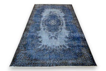Blauwe vintage - Vloerkleed - 210 cm - 120 cm -, Nieuw