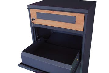Grote Brievenbus Staal | 50x38x112 | Laatste Stuks!, Tuin en Terras, Staal, Staande brievenbus, Nieuw, Ophalen of Verzenden