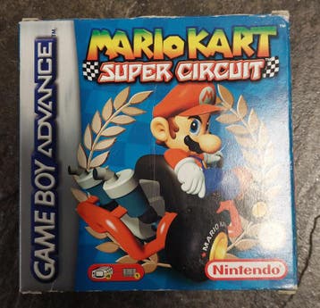 Mario Kart Super Circuit (Gameboy Advance tweedehands game), Ophalen of Verzenden, Zo goed als nieuw