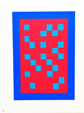 Josef Albers (1888-1976) - Interaction of Colors - XXII-1