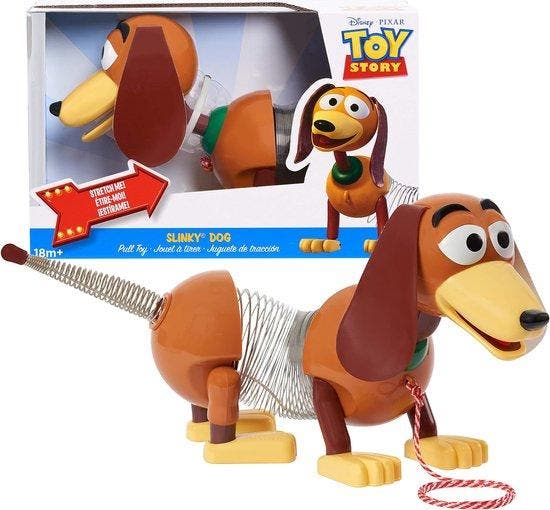 Verpakking beschadigd Disney Pixar Toy Story Slinky Dog - St, Kinderen en Baby's, Speelgoed | Educatief en Creatief, Nieuw, Verzenden