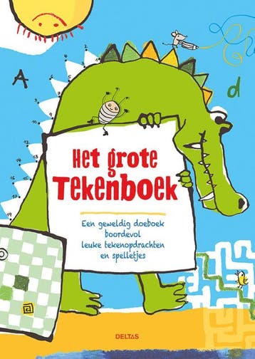 Het grote tekenboek 9789044748185, Boeken, Verzenden, Gelezen