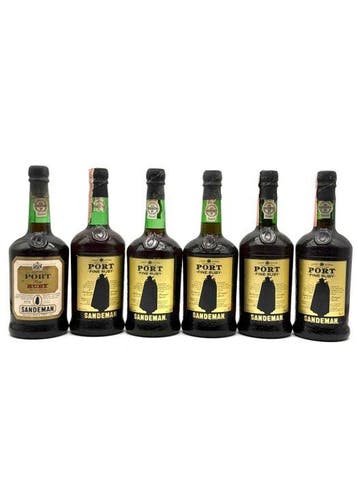Sandeman - Fine Ruby - Porto - 6 Flessen (0.75 liter), Nieuw