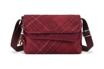 Kipling Schoudertas Rood, Verzenden, Zo goed als nieuw, Rood