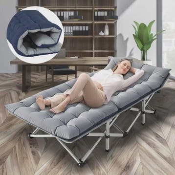 Opvouwbaar Campingbed - Draagbaar en Robuust Kampeerbed voor, Verzenden, Nieuw
