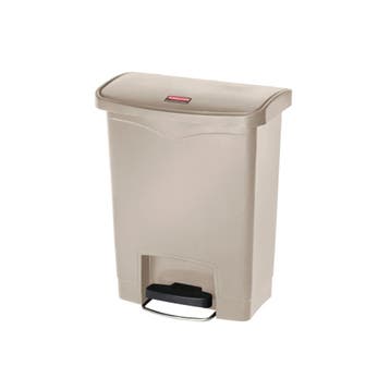 Rubbermaid Slim Jim Step On container Front Step kunststof, Huis en Inrichting, Woonaccessoires | Prullenbakken, Verzenden, Nieuw