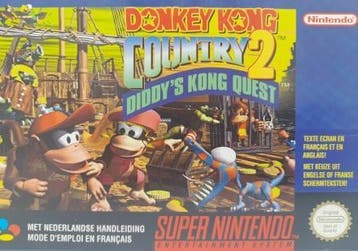 Donkey Kong Country 2 Diddys Kong Quest Compleet iDEAL, Spelcomputers en Games, Games | Nintendo Super NES, Ophalen of Verzenden