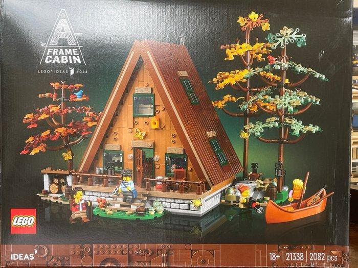 Lego Set - 21338 - Ideas (CUUSOO) - A-Frame Cabin, Kinderen en Baby's, Speelgoed | Duplo en Lego