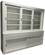 Buffetkast wit Zwolle soft close 240cm, Ophalen of Verzenden, Nieuw