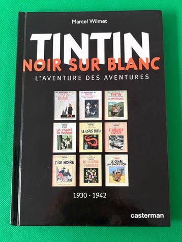 Tintin - Tintin noir sur blanc - 1 Album - Eerste druk -, Boeken, Nieuw