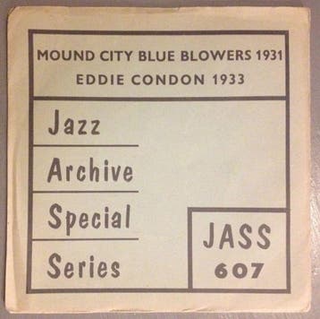 Mound City Blue Blowers 1931 / Eddie Condon And His Orchestr, Verzenden, Nieuw in verpakking, Jazz
