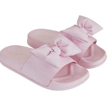 Adee Pink Bowty Sliders - Schoenmaat 25 (3-4 jaar), Ophalen of Verzenden, Nieuw