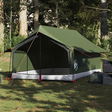 vidaXL Tent 2-persoons waterdicht olijfgroen, Verzenden, Nieuw, Tot en met 2