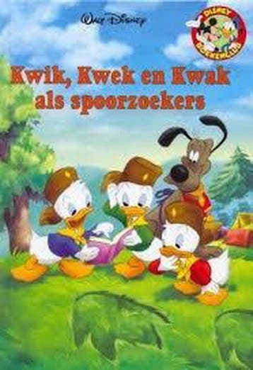 Kwik, Kwek en Kwak als spoorzoekers / Disney Boekenclub, Verzenden, Gelezen, Disney