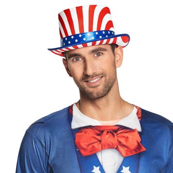 Hoge Hoed Amerika USA Luxe, Ophalen of Verzenden, Nieuw