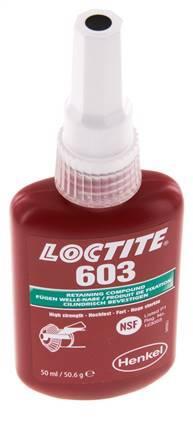 Loctite 603 Groene 50 Ml Voorgelockte Verbinding, Verzenden, Nieuw
