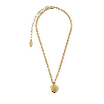 Orelia ketting kort met hart medaillon goudkleurig, Sieraden, Tassen en Uiterlijk, Kettingen, Verzenden, Nieuw