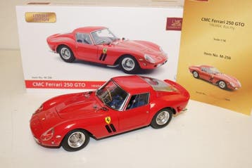CMC 1:18 - Modelauto - CMC 1/18 Ferrari 250 GTO London Motor, Nieuw
