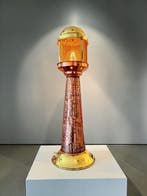 Tafellamp - Lighthouse jaren vijftig - hoogte 52 cm -