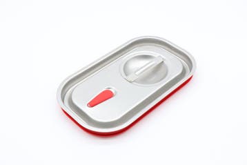 Gastronorm Deksel - 1/4 GN - RVS - Luchtdicht Rubber, Verzenden, Nieuw in verpakking, Transport en Opslag