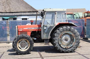 Veiling: Tractor Massey Ferguson 375 Diesel 75pk, Zakelijke goederen, Agrarisch | Tractoren, Ophalen, Gebruikt, Tot 80 Pk, 7500 tot 10000
