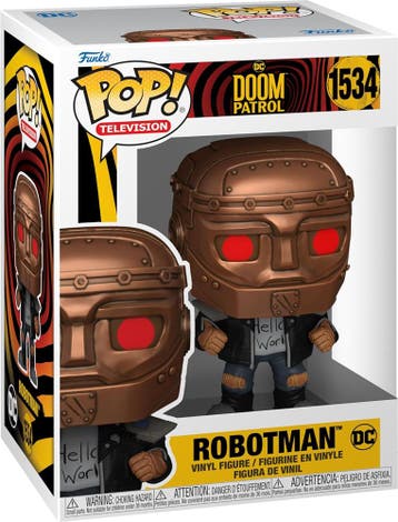 Funko Pop! - Doom Patrol Robotman #1534 | Funko - Hobby, Verzamelen, Poppetjes en Figuurtjes, Verzenden, Nieuw