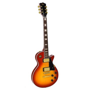 SX EH3 Single Cut Elektrische Gitaar Sunburst, Ophalen of Verzenden, Nieuw