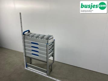 Sortimo staal alu gebruikte bedrijfswagen inrichting (nr 255, Ophalen of Verzenden