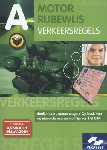 Motor rijbewijs Verkeersregels 9789067992046, Zo goed als nieuw