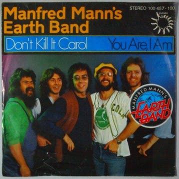 Manfred Manns Earth Band - Dont kill it Carol - Single, Cd's en Dvd's, Vinyl Singles, Verzenden, Nieuw in verpakking