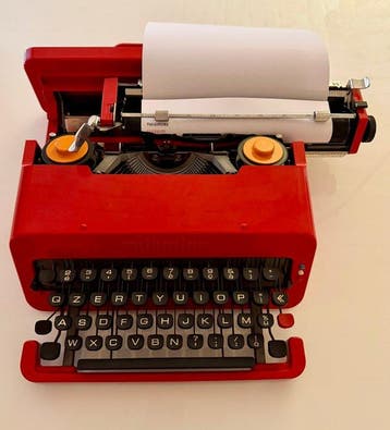 Ettore Sottsass, Perry King - Olivetti, Valentine -