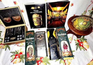 Whiskycollectie – 2 grote geïllustreerde boeken,, Antiek en Kunst