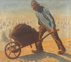 Cornelis A. van Assendelft (1870 - 1945), Boer met kruiwagen