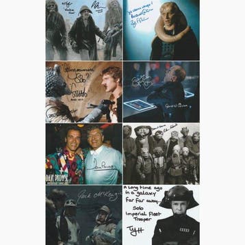 Star Wars - Big Lot of 8 Autographs!, Nieuw