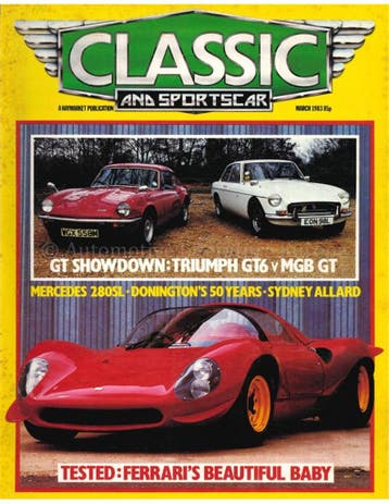 1983 CLASSIC AND SPORTSCAR MAGAZINE (03) MAART ENGELS, Nieuw, Author